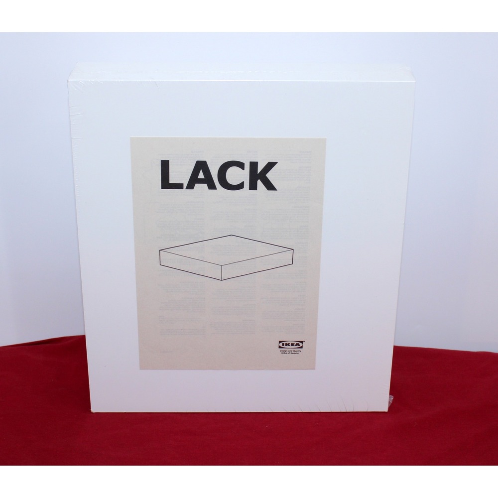 IKEA LACK Wall Shelf White Floating 30x26 cm 502.821.77 New Sealed